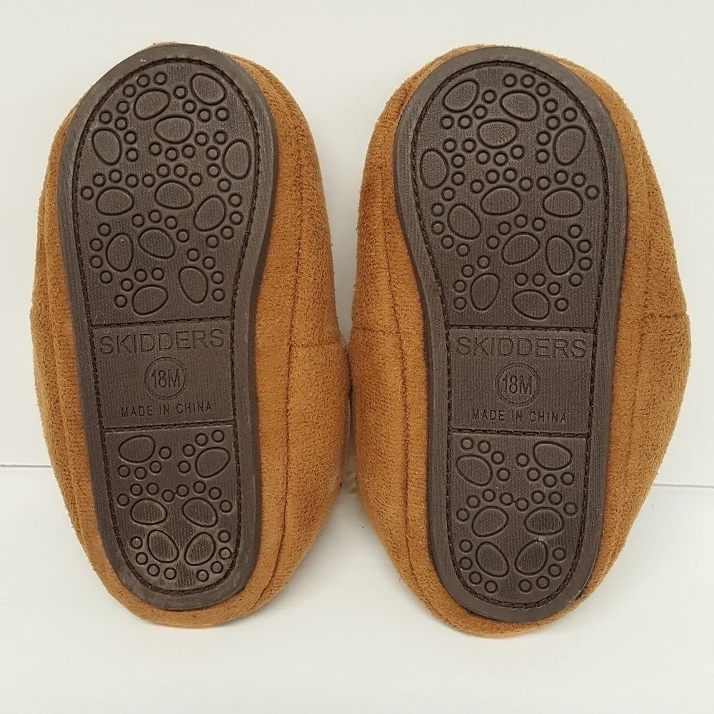 Skidders Faux Leather Moccasins 18m Shoes NWOT